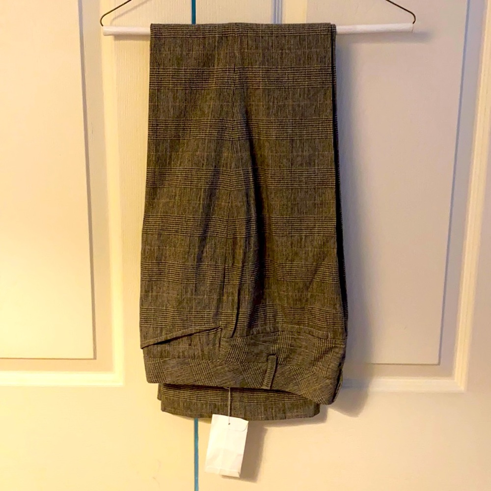 Jcrew plaid tweed pants